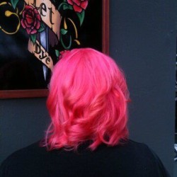 Bright Pink by Sarah at Live & Let Dye